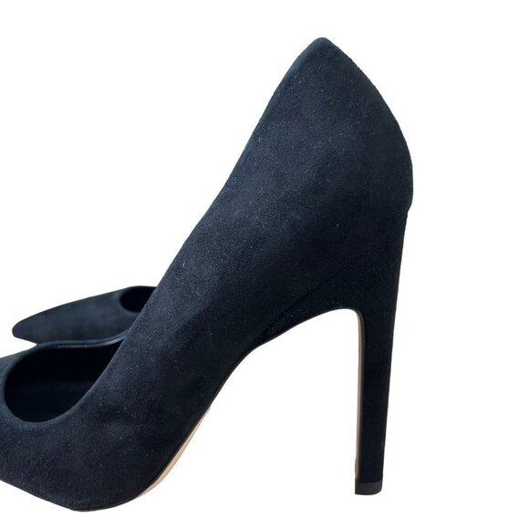 NWOB Good American The Icon Pointed Toe Pump in Black Heels Size GA001 Size 10 - Picture 3 of 8